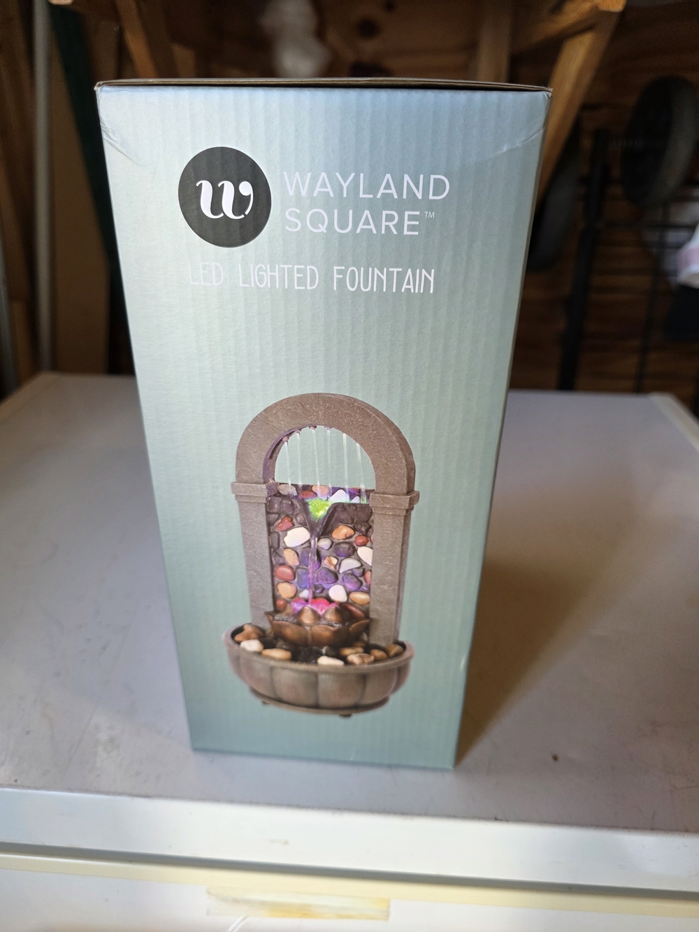 Wayland Square LED Lighted Fountain - Multicolor - Picture 3 of 3